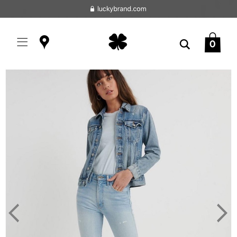 Lucky brand jean jacket